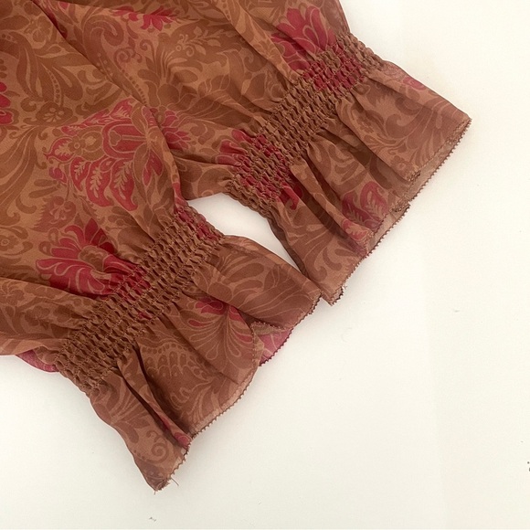 Aritzia Wilfred Swept Floral Mini Dress - Picture 9 of 10